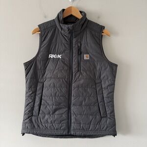 Carhartt Rain Defender Vest Womens M Relaxed Fit Puffer Outdoor Gorpcore